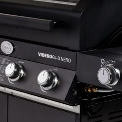Rösle Gasgrill Videro G4-S Vario+ Nero Schwarz - Modell 2023 - X-DEAL Inkl. Abdeckhaube 24 Rösle Gasgrill Videro G4-S Vario+ Nero Schwarz - Modell 2023 - X-DEAL Inkl. Abdeckhaube -Rosles Der Grill Geschaft Roesle Videro G4 S Vario NERO matt schwarz Drehregler 2
