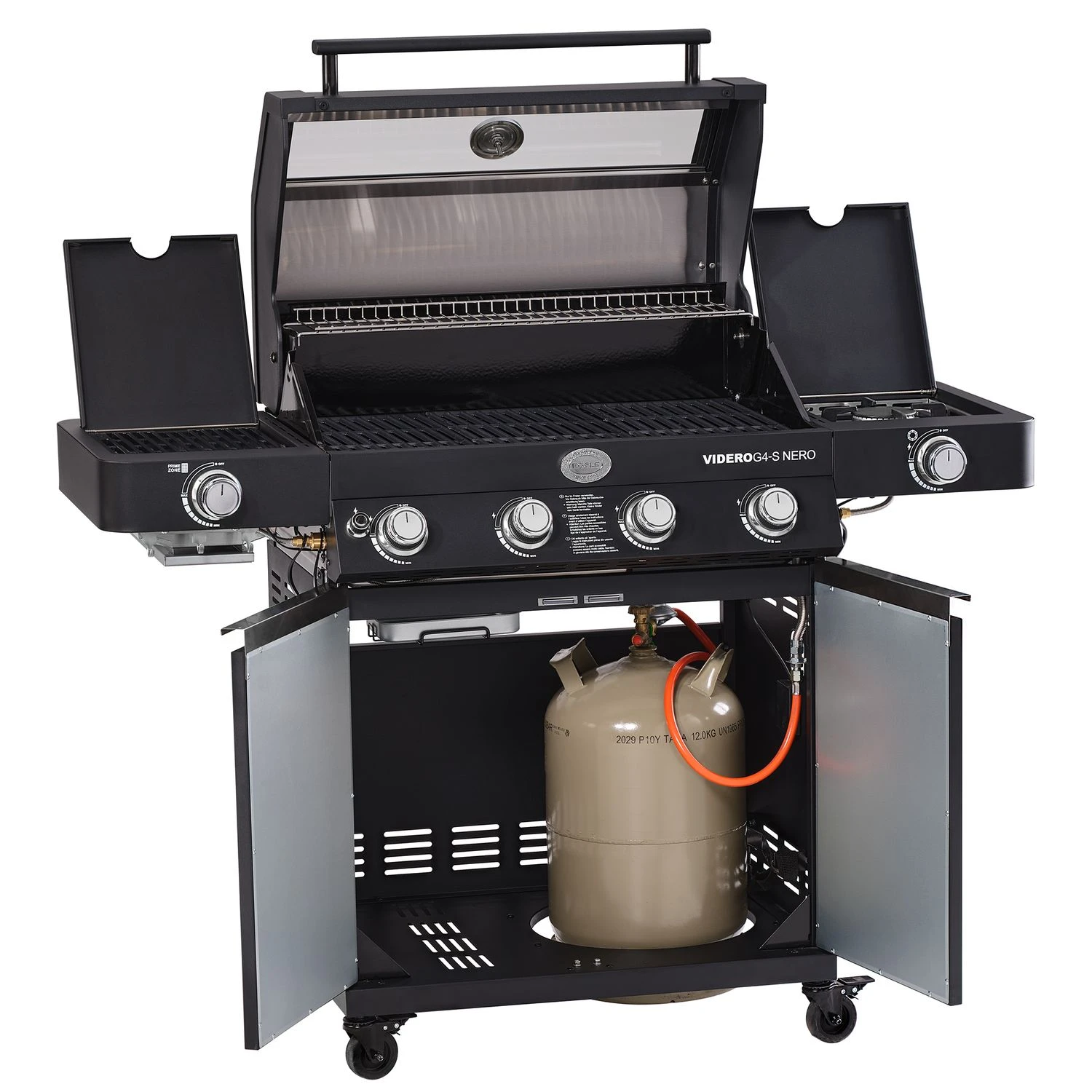 Rösle Gasgrill Videro G4-S Vario+ Nero Matt-schwarz - Modell 2023 3 Rösle Gasgrill Videro G4-S Vario+ Nero Matt-schwarz - Modell 2023