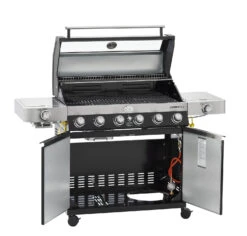Rösle Gasgrill Videro G6-S VARIO+ Schwarz - Modell 2023 - Inkl. Abdeckhaube -Rosles Der Grill Geschaft Roesle Videro G6 S Vario schwarz 25527 Unterschrank