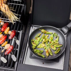 Rösle Gasgrill Videro G4-S Vario+ Nero Schwarz - Modell 2023 - X-DEAL Inkl. Abdeckhaube, Grillplatte Und Drehspieß -Rosles Der Grill Geschaft Roesle Videro Gasgril G4 S NERO Seitenkocher 3
