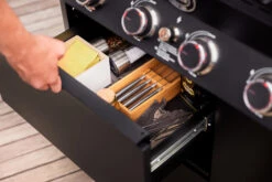 Rösle Gasgrill Videro Pro G6-S Vario+ Mattschwarz - Modell 2023 -Rosles Der Grill Geschaft Roesle Videro Pro G6 S Detail Schubladen