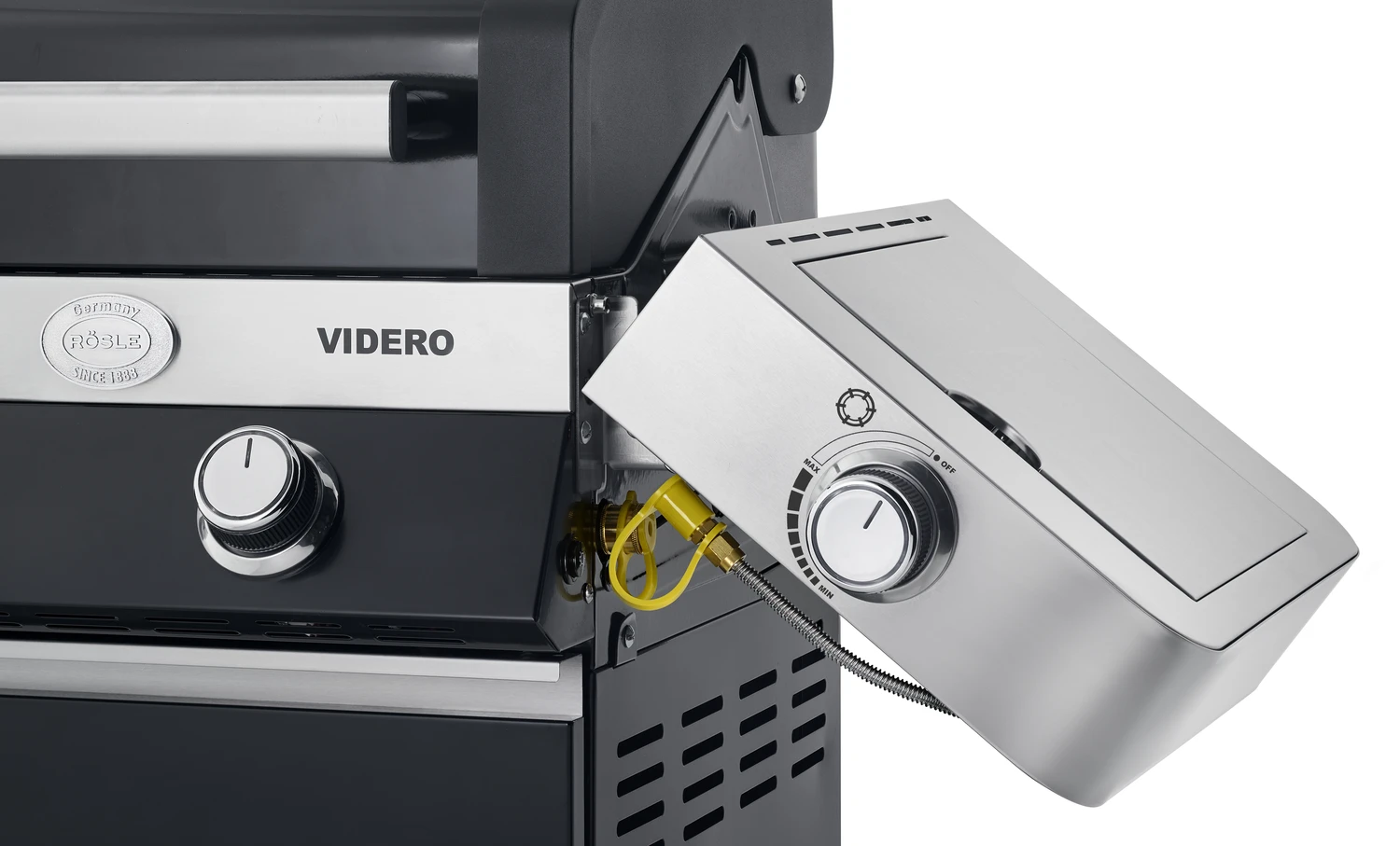 Rösle Gasgrill Videro G2 Schwarz - Modell 2022 Inkl. Abdeckhaube 7 Rösle Gasgrill Videro G2 Schwarz - Modell 2022 Inkl. Abdeckhaube - Image 5