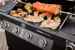 Rösle Gasgrill Videro Pro G4-S Vario+ Mattschwarz - Modell 2023 14 Rösle Gasgrill Videro Pro G4-S Vario+ Mattschwarz - Modell 2023 -Rosles Der Grill Geschaft RoesleVidero Pro G4 S Grillflaeche Grillgut