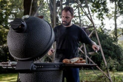 The Bastard Keramikgrill Urban XL - Complete - Schwarz Matt - Modell 2023 -Rosles Der Grill Geschaft The Bastard Keramikgrill Urban XL Deckelscharnier