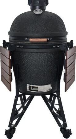 The Bastard Keramikgrill Urban Large - Complete - Schwarz Matt - Modell 2023 18 The Bastard Keramikgrill Urban Large - Complete - Schwarz Matt - Modell 2023 -Rosles Der Grill Geschaft The Bastard Urban Large Keramikgrill BU201 Seitentische abgeklappt