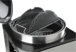 Napoleon Holzkohlegrill Kugelgrill Ø 57cm Im Rollwagen Mit Gussrost Und Deckelscharnier PRO22K-Cart-2 -Rosles Der Grill Geschaft napoleon grillrost hochgeklappt PRO22K CART 2