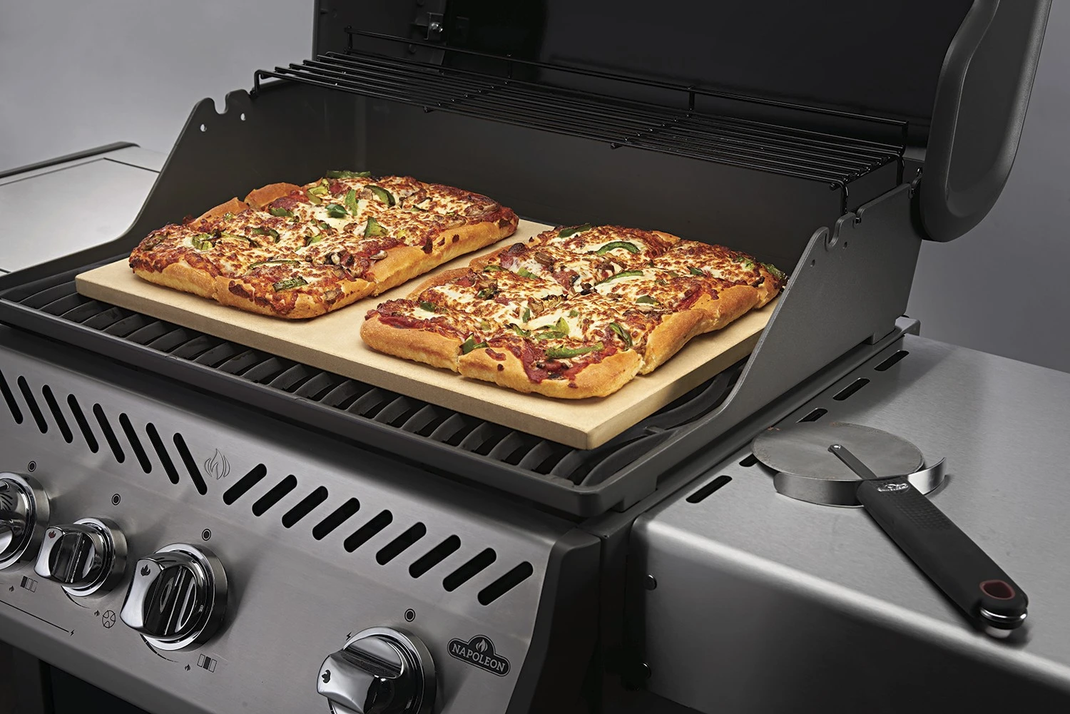 Napoleon Pizzastein Backstein Rechteckig 51x34 Cm 4 Napoleon Pizzastein Backstein Rechteckig 51x34 Cm - Image 2