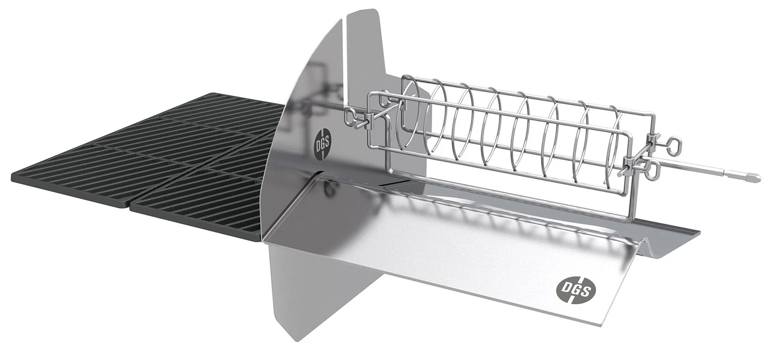 Outdoorchef Dualchef 325 G Gasgrill Mit Seitenkocher + BLAZING ZONE Infrarotbrenner + DGS Gusseisen Grillrost 2 Stk. + DGS Gemüse Grillrost 2 Stk. 7 Outdoorchef Dualchef 325 G Gasgrill Mit Seitenkocher + BLAZING ZONE Infrarotbrenner + DGS Gusseisen Grillrost 2 Stk. + DGS Gemüse Grillrost 2 Stk. - Image 5