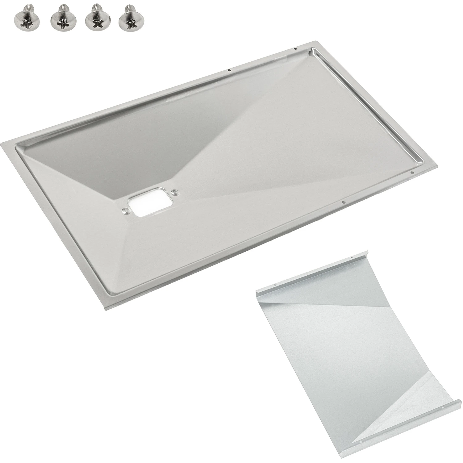 Rösle Ersatzteil: Fettableitblech G4 / G4-S Edelstahl Mit Hitzeabschirmblech 3 Rösle Ersatzteil: Fettableitblech G4 / G4-S Edelstahl Mit Hitzeabschirmblech