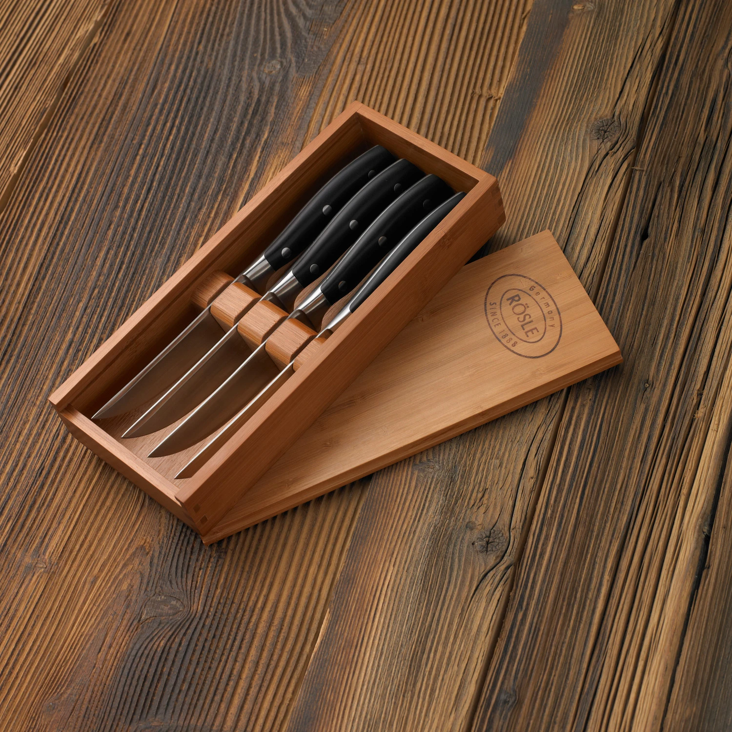 Rösle Steakmesser 4er Set 4 Rösle Steakmesser 4er Set - Image 2