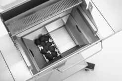 Thüros Holzkohlegrill T400 / Holzkohle Grillstation 40 X 60 Cm -Rosles Der Grill Geschaft thueros evo4 holzkohle bbq station detail innenraum